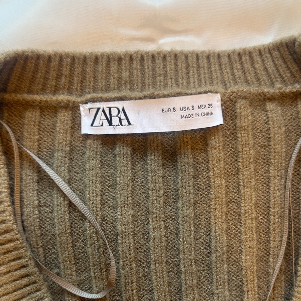 Zara Ribbed Knit Button-Up Romper - Picture 2 of 2